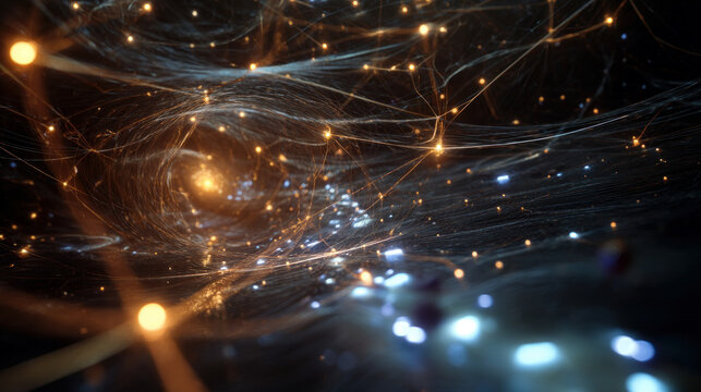 ybersecurity and global communication, secure data network technology, cyberattack protection for worldwide connections, finance, IoT and cryptocurrencies. Cryptocurrency server farm - Powered by Adobe