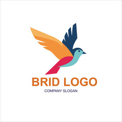 Fototapeta premium abstract bird logo