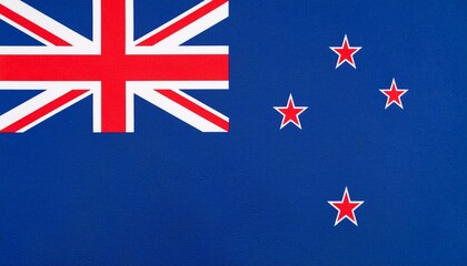 The national flag of New Zealand