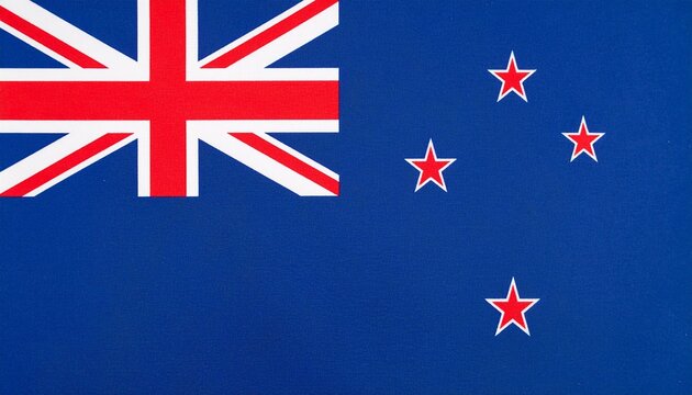 The national flag of New Zealand