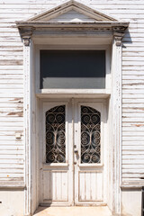 Old and beautiful ornate door