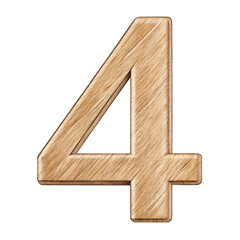 3d number 4

