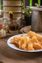 Patongo, Tea, Traditional Coffee in the Morning of Thailand