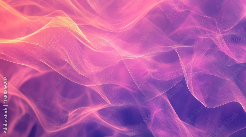 Poster abstract and elegant background with flowing lines and vibrant colors