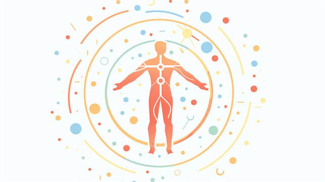 The dynamic energy exchange vividly portrays electrolyte balance and enhances overall bodily vitality.