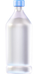 plastic bottle 3d illustration