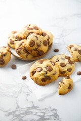 Traditional chocolate chip cookies
