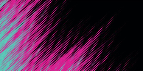 Obraz premium Car sticker wrap banner abstract sporty lines pink blue greenish grunge color combination brush storm thunder modern pattern racing motorsport.