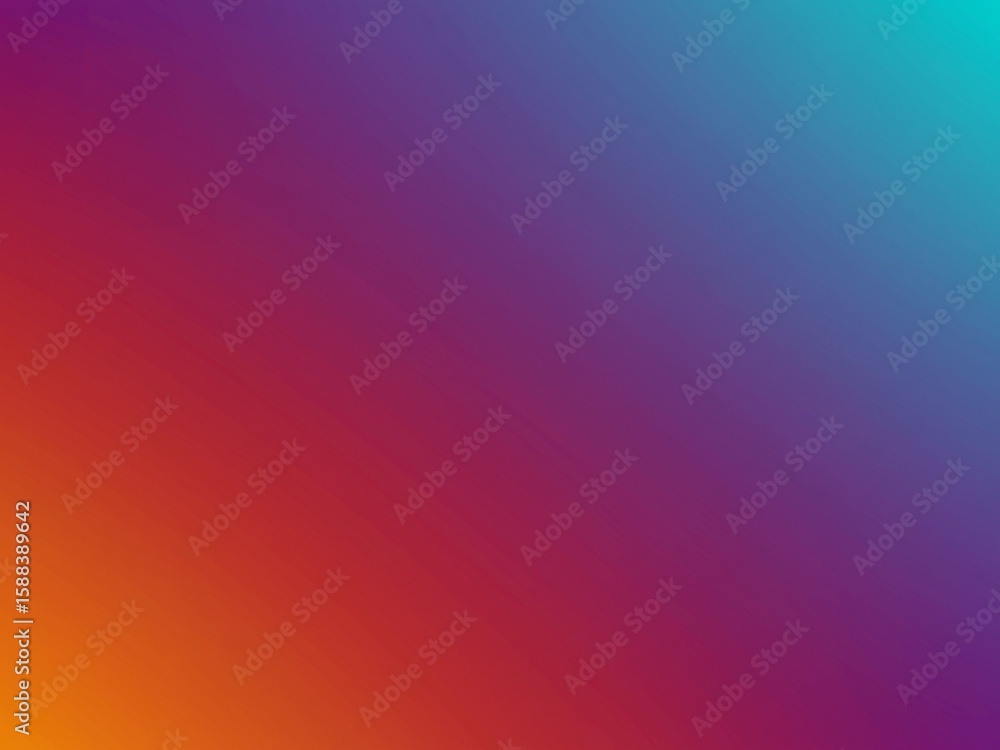 Poster vibrant abstract backdrop displaying a smooth gradient transitions from orange to teal with shades o