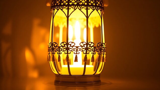 candle lamps on the wall - Powered by Adobe