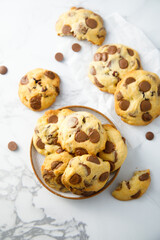 Traditional chocolate chip cookies