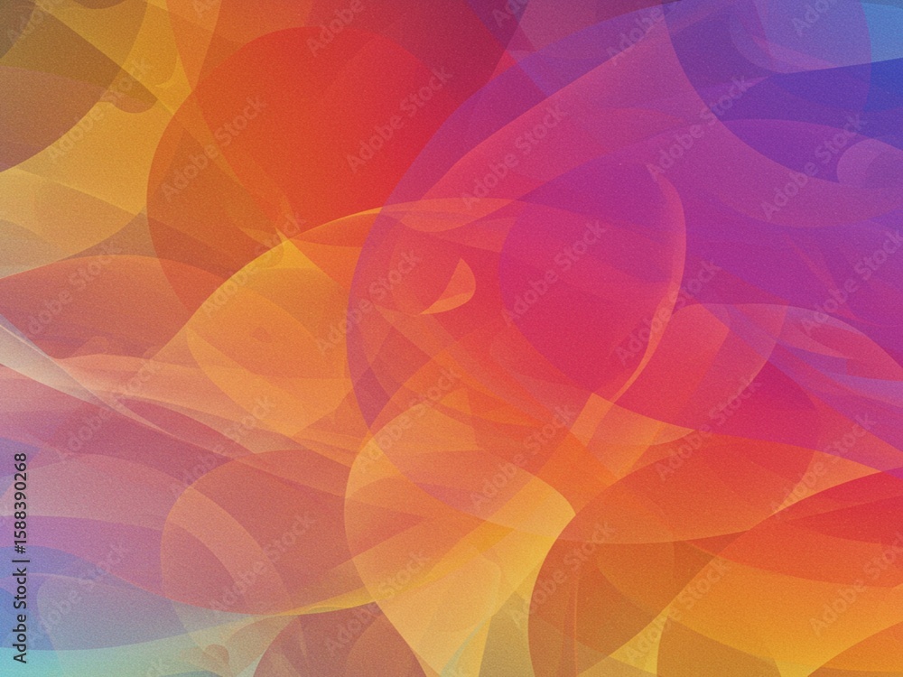 Fototapete vibrant abstract gradient flows smoothly, showcasing warm and cool hues in a dynamic blend of textur