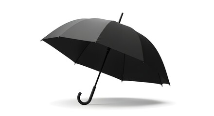 black umbrella mockup