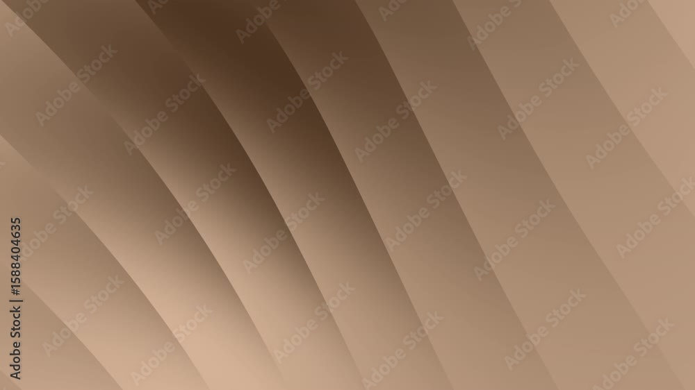 Poster abstract design with diagonal lines and shades of brown.