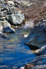 Val Gargassa: the canyon in Beigua Park, Genoa, Italy	