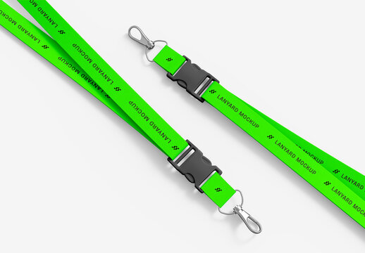 Lanyard Mockup Template