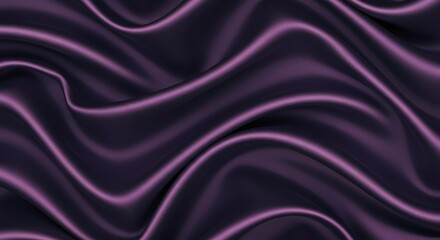 Fototapeta premium Seamless texture of elegant purple satin.