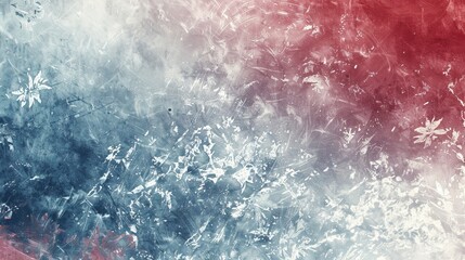 Abstract festive concert scene inspired by traditional Christmas musical events