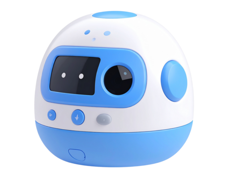 vector illustration of a modern digital camera