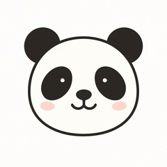 panda with a smile
