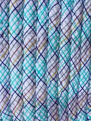 blue metal grid background