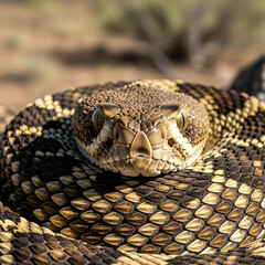 close up of a snake
