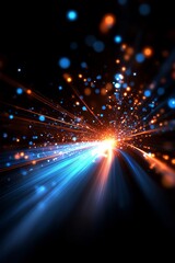 Obraz premium Background of the concept of technology