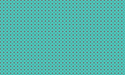 Traditional Mexican Seamless Pattern with Floral and Geometric Motifs