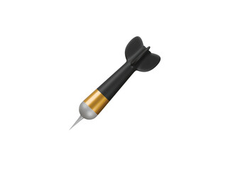 dart arrow icon 3d illustration render