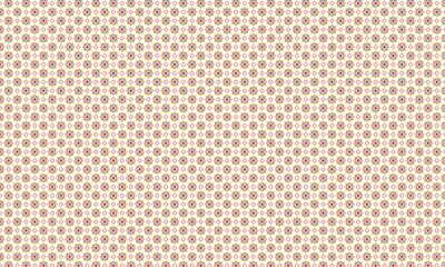 Fototapeta premium Traditional Mexican Seamless Pattern with Floral and Geometric Motifs