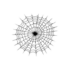 Obraz premium illustration of a spider web
