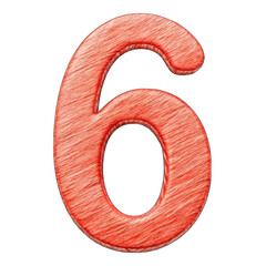 3d number 6