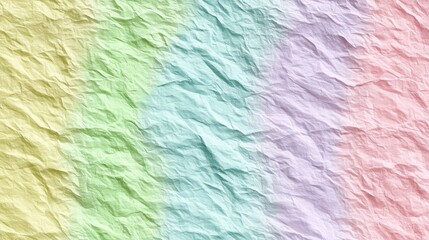 Obraz premium Pastel Crumpled Paper Texture Background.