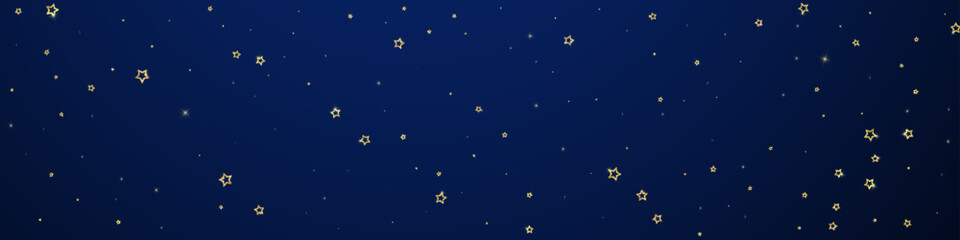 Naklejka premium Starry night fairy tale background.