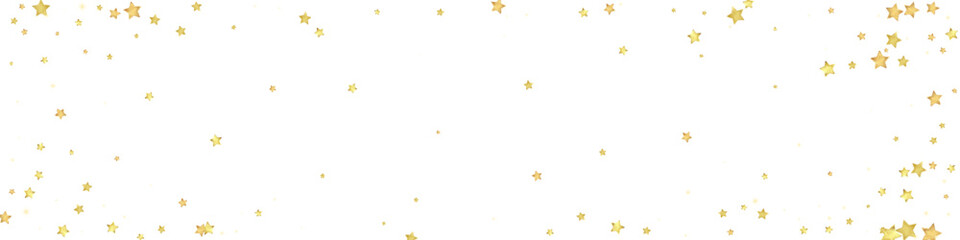 Magic stars vector overlay.  Gold stars scattered