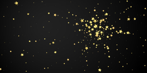 Magic stars vector overlay.  Gold stars scattered