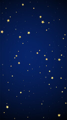 Magic stars vector overlay.  Gold stars scattered