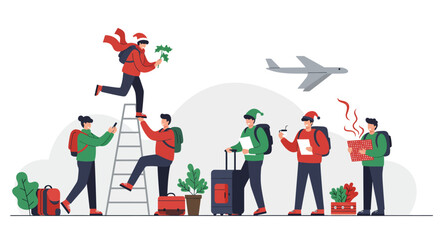 Christmas Travel and Holiday Preparation.