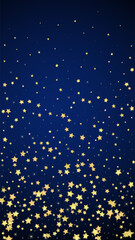 Magic stars vector overlay.  Gold stars scattered