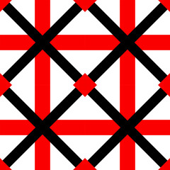 Red and black background Seamless geometric shape, background