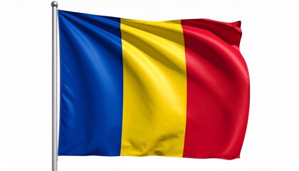 Obraz premium The national flag of Romania