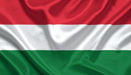 The national flag of Hungary