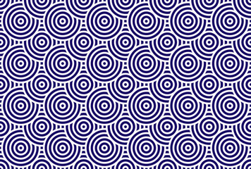 Modern Optical Illusion Circle Texture