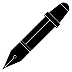fountain pen vector illustration