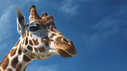 Obraz premium close up of giraffe
