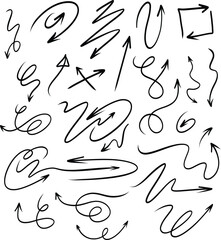 Hand Drawn Arrows Collection