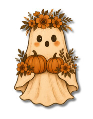 VINTAGE GHOST halloween