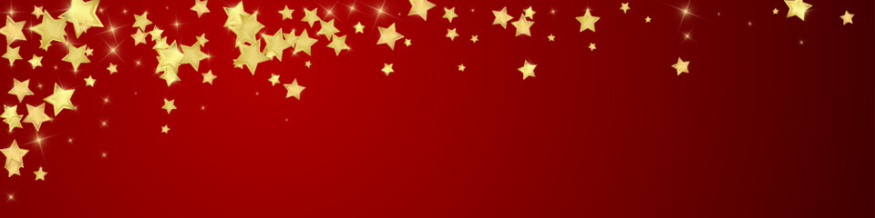 Magic stars vector overlay.  Gold stars scattered