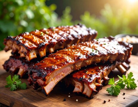 GRILLED BEFF RIBS