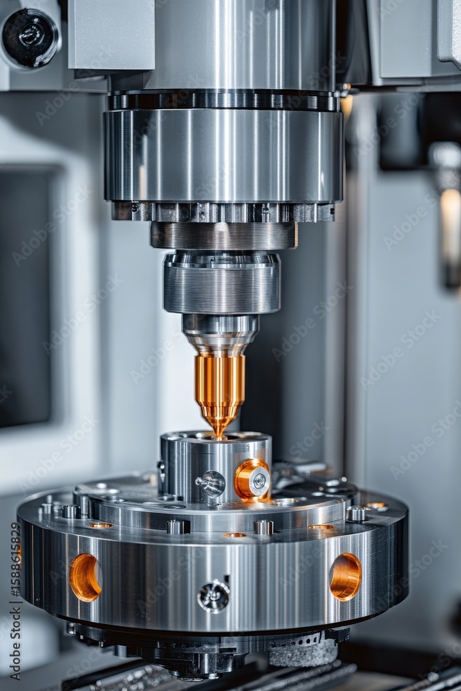 Poster precision machining techniques in cnc milling automation in advanced metal parts production